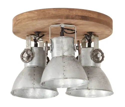 Tööstuslik Laelamp 25 W Hõbedane 42 X 27 Cm E27