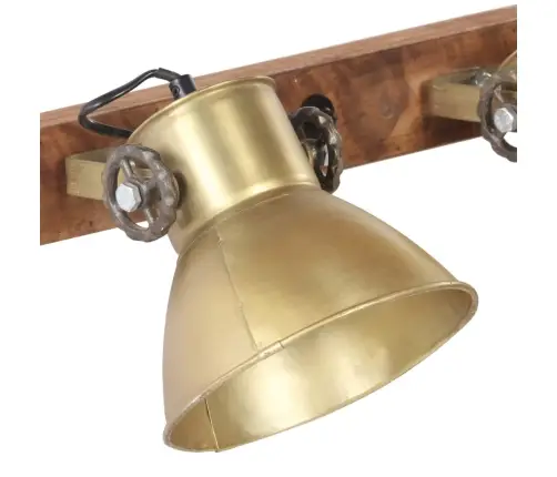 Sieninis Šviestuvas, Žalvario Spalvos, 90X25cm E27