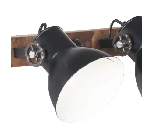 Tööstuslik Seinalamp Must 90 X 25 Cm E27