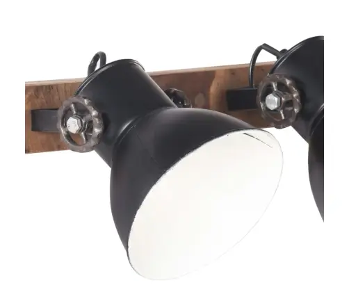 Sieninis Šviestuvas, Juodos Spalvos, 45X25cm E27