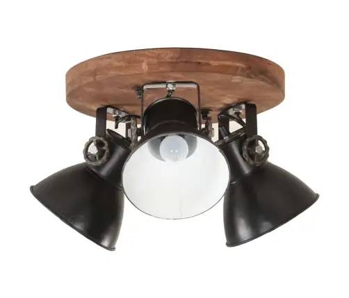 Griestu Lampa, Industriāls Dizains, Melna, 25 W, 42X27 Cm, E27 Vidaxl