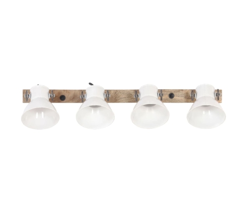 Sienas Lampa, Industriāls Dizains, Balta, 90X25 Cm, E27 Vidaxl