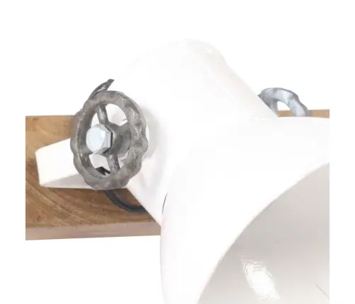 Sienas Lampa, Industriāls Dizains, Balta, 90X25 Cm, E27 Vidaxl