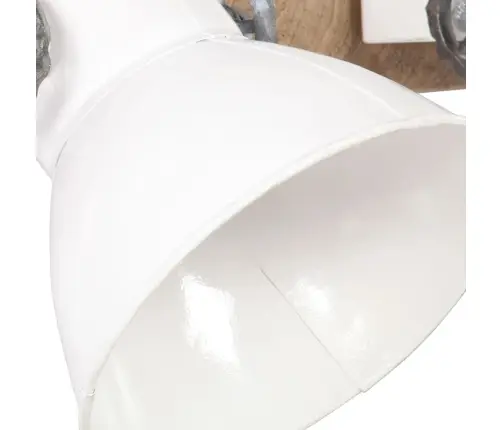 Sienas Lampa, Industriāls Dizains, Balta, 90X25 Cm, E27 Vidaxl