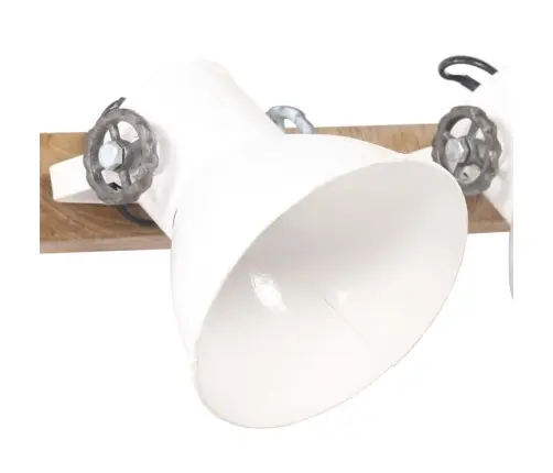 Sienas Lampa, Industriāls Dizains, Balta, 65X25 Cm, E27 Vidaxl