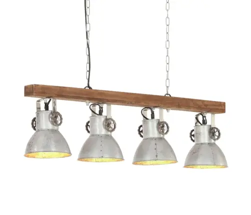 Lubinis Šviestuvas, Sidabrinis, Mango Mediena, Pramoninis