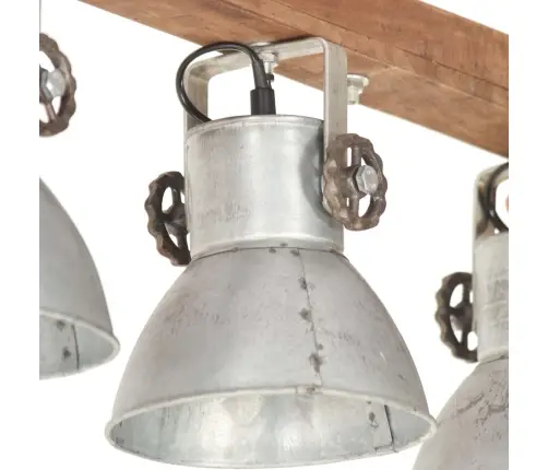 Lubinis Šviestuvas, Sidabrinis, Mango Mediena, Pramoninis