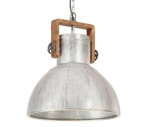 Tööstuslik Laelamp 25 W Hõbedane, Ümmargune 40 Cm E27