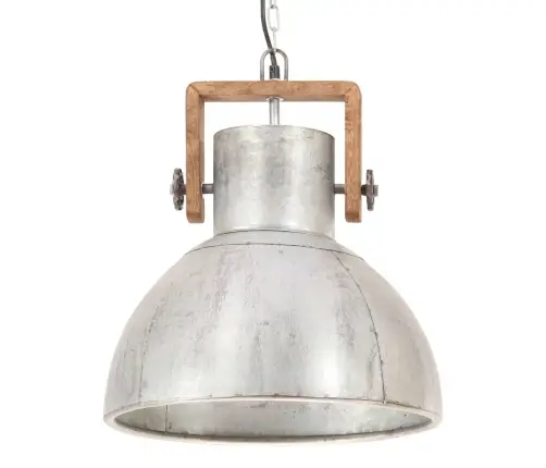 Tööstuslik Laelamp 25 W Hõbedane, Ümmargune 40 Cm E27