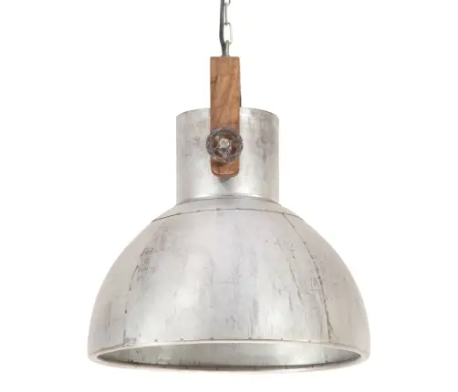 Tööstuslik Laelamp 25 W Hõbedane, Ümmargune 40 Cm E27