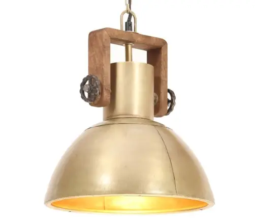 Griestu Lampa, Industriāls Dizains, Misiņa, 25 W, 30 Cm, E27 Vidaxl