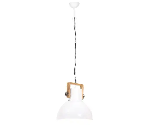 Griestu Lampa, Industriāls Dizains, Balta, 25 W, 40 Cm, E27 Vidaxl