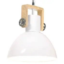 Griestu Lampa, Industriāls Dizains, Balta, 25 W, 30 Cm, E27 Vidaxl