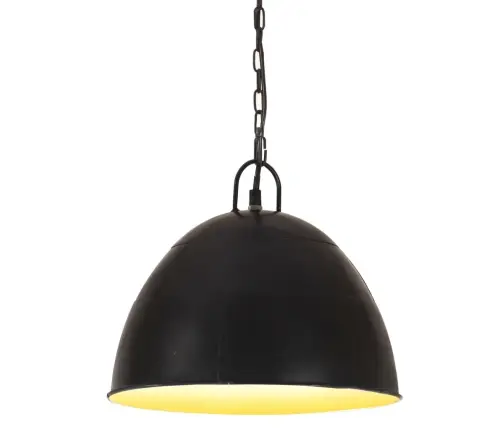 Tööstuslik Laelamp 25 W Must, Ümmargune 31 Cm E27