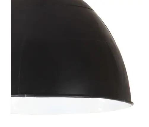 Tööstuslik Laelamp 25 W Must, Ümmargune 31 Cm E27