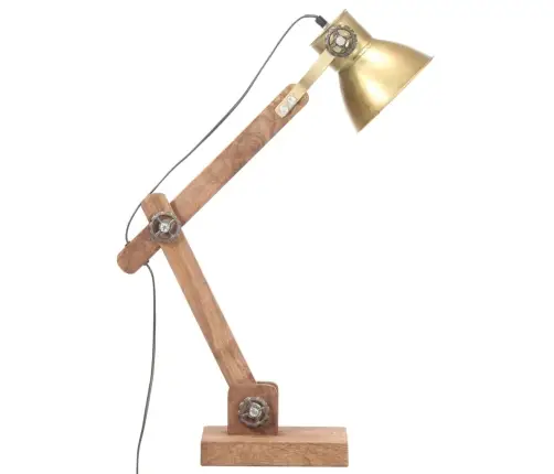 Tööstuslik Laualamp, Messing, Ümmargune, 58 X 18 X 90 Cm E27