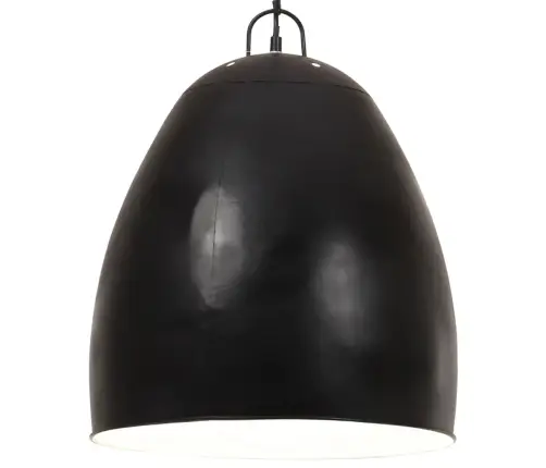 Pakabinamas Šviestuvas, Juodas, 42cm 25W, Apskritas, E27