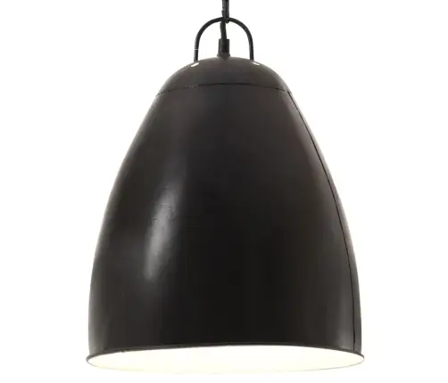 Pakabinamas Šviestuvas, Juodas, 32cm 25W, Apskritas, E27