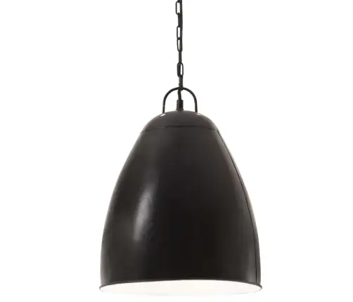 Pakabinamas Šviestuvas, Juodas, 32cm 25W, Apskritas, E27