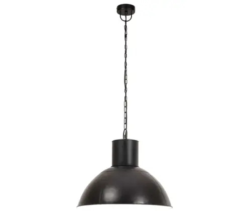 Griestu Lampa, Melna, Apaļa, 25 W, 48 Cm, E27 Vidaxl