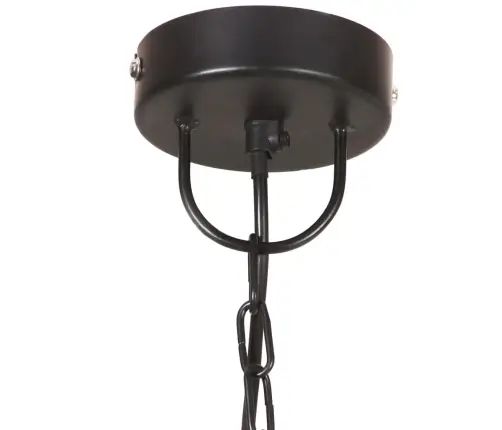 Griestu Lampa, Melna, Apaļa, 25 W, 48 Cm, E27 Vidaxl