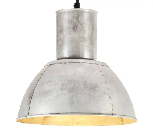 Pakabinamas Šviestuvas, Sidabrinis, 28,5cm 25W, Apskritas, E27