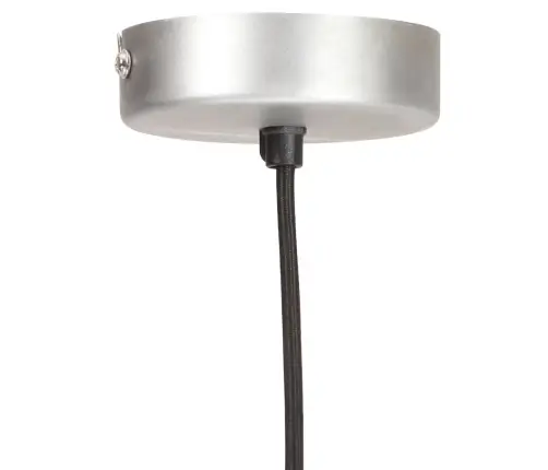 Pakabinamas Šviestuvas, Sidabrinis, 28,5cm 25W, Apskritas, E27