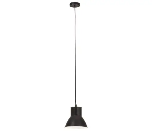 Griestu Lampa, Melna, Apaļa, 25 W, 17 Cm, E27 Vidaxl