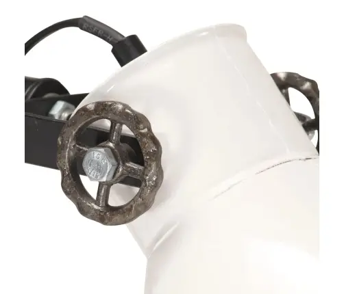 Toršeras Su 2 Šviestuvų Gaubtais, Baltos Spalvos, Ketus, E27