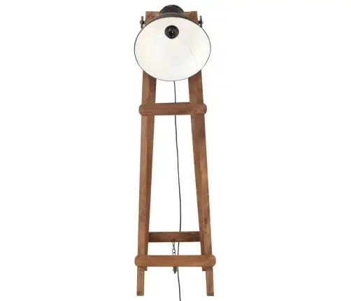 Grīdas Lampa, Melna, Mango Masīvkoks, E27 Vidaxl