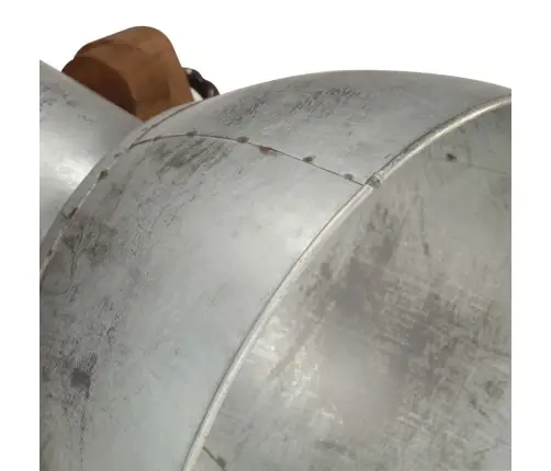 Põrandalambid, 3 Tk, Hõbedane, E27, Mangopuit