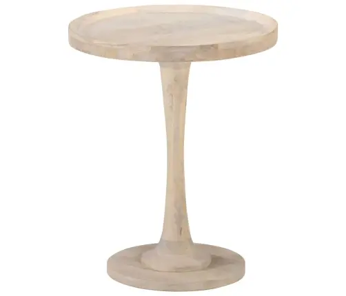 Galdiņš, Ø60X75 Cm, Mango Masīvkoks Vidaxl