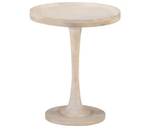 Galdiņš, Ø60X75 Cm, Mango Masīvkoks Vidaxl