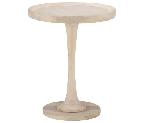 Galdiņš, Ø60X75 Cm, Mango Masīvkoks Vidaxl