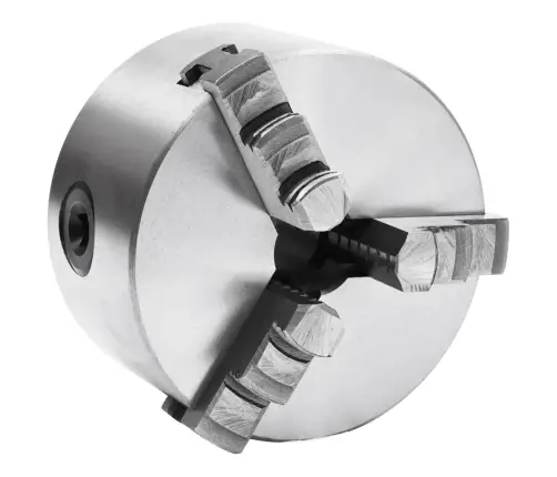 Tekinimo Staklių Griebtuvas, Plienas, 100Mm, 3 Žiotys