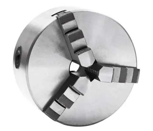 Tekinimo Staklių Griebtuvas, Plienas, 125Mm, 3 Žiotys