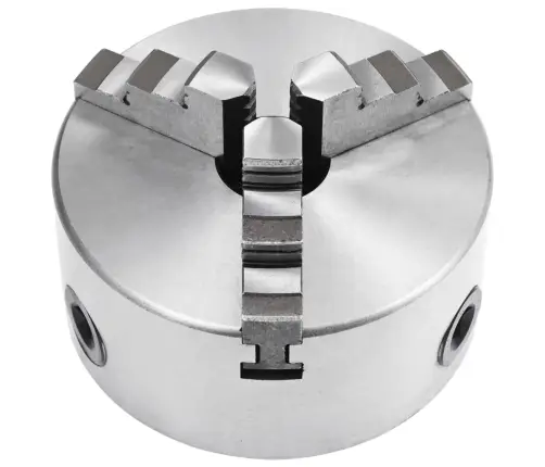 Tekinimo Staklių Griebtuvas, Plienas, 125Mm, 3 Žiotys