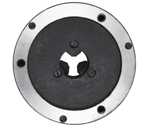 Tekinimo Staklių Griebtuvas, Plienas, 125Mm, 3 Žiotys