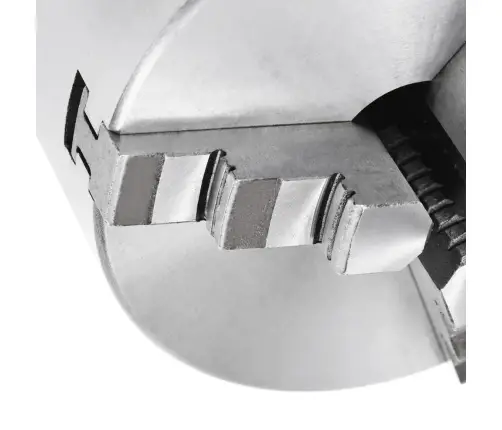 Tekinimo Staklių Griebtuvas, Plienas, 125Mm, 3 Žiotys