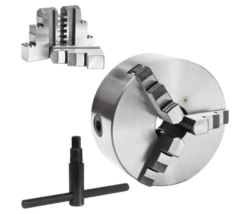 3 Žokļu Patrona, Pašcentrējoša, 160 Mm, Tērauds Vidaxl