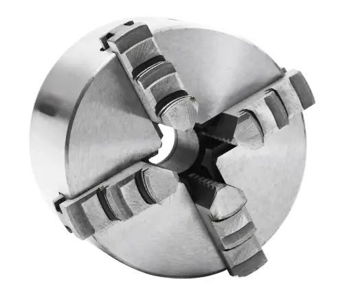 Tekinimo Staklių Griebtuvas, Plienas, 100Mm, 4 Žiotys