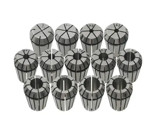 Er20 Įvorės, 13Vnt., Tekinimo Įrankių Rinkinys