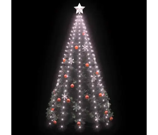 Ziemassvētku Lampiņas, 250 Led, 250 Cm Vidaxl