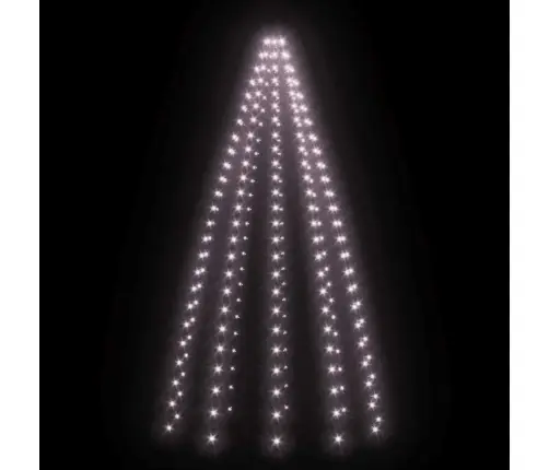 Ziemassvētku Lampiņas, 250 Led, 250 Cm Vidaxl