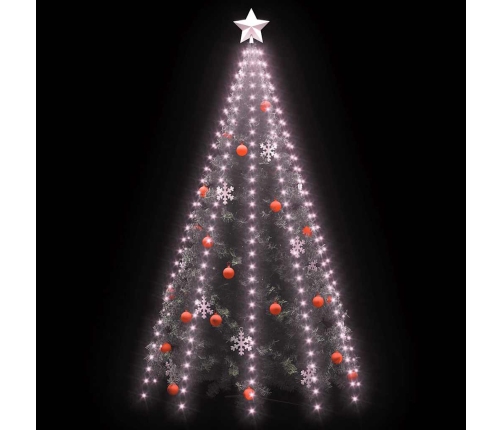 Ziemassvētku Lampiņas, 300 Led, 300 Cm Vidaxl