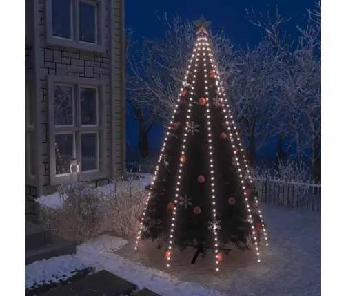 Ziemassvētku Lampiņas, 400 Led, 400 Cm Vidaxl