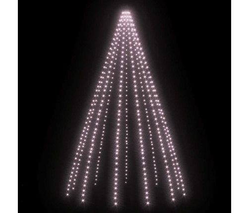 Ziemassvētku Lampiņas, 500 Led, 500 Cm Vidaxl