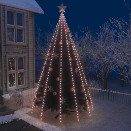 Ziemassvētku Lampiņas, 500 Led, 500 Cm Vidaxl