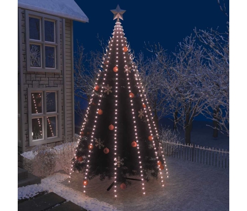 Ziemassvētku Lampiņas, 500 Led, 500 Cm Vidaxl