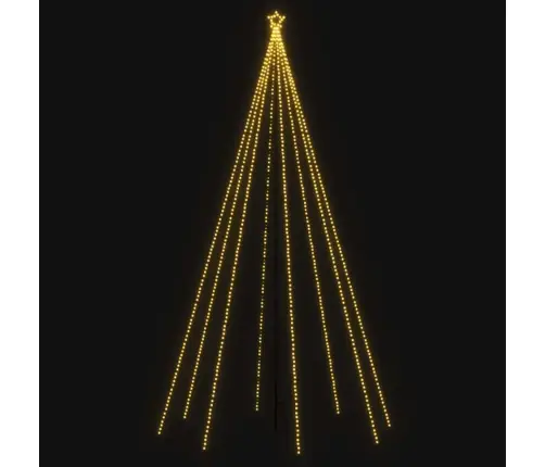 Ziemassvētku Led Koka Gaismiņas, 400 Led, 2,5 M Vidaxl